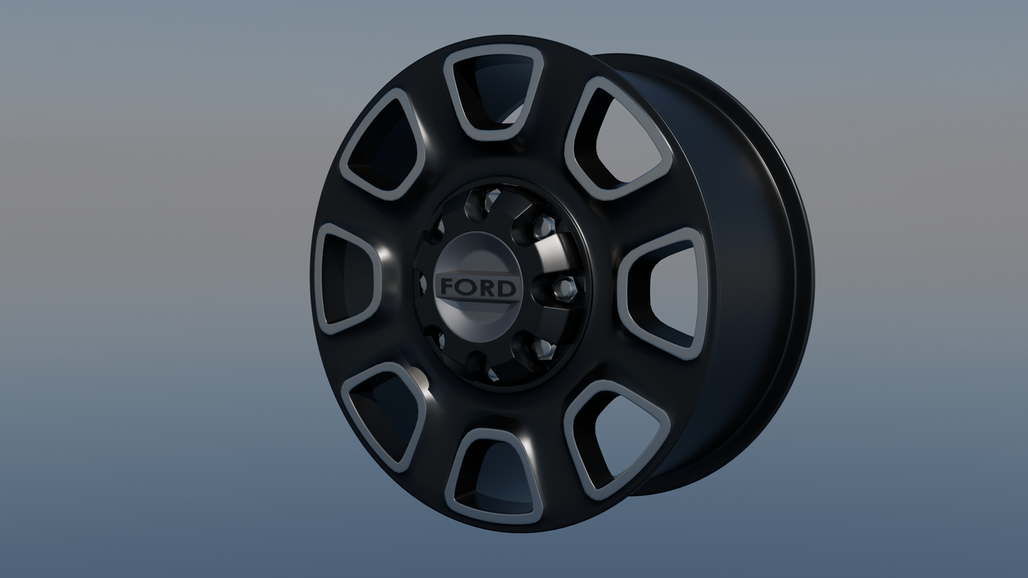 Ford Super Duty Platinum Rims