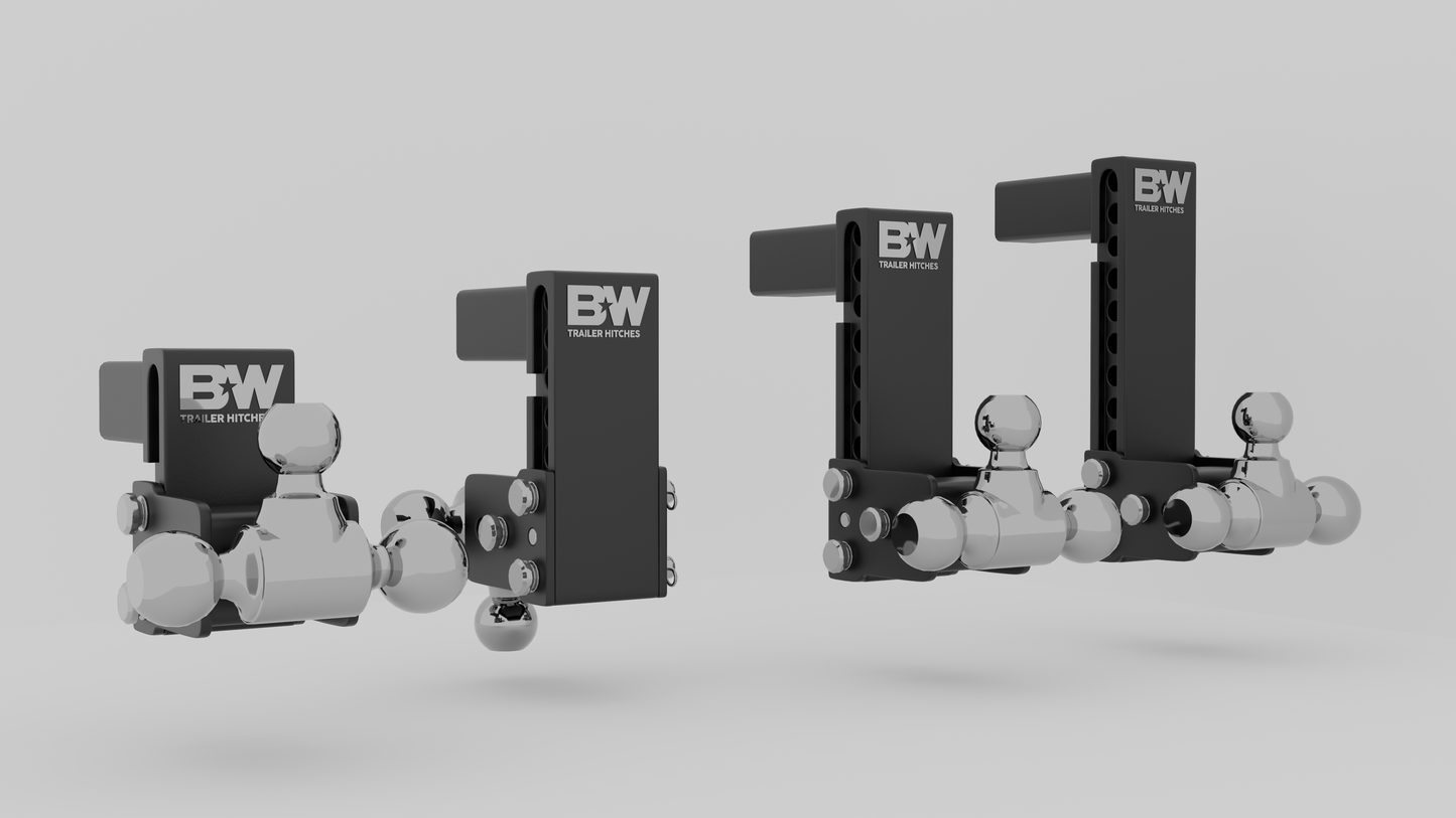 B & W tow and stow hitch pack